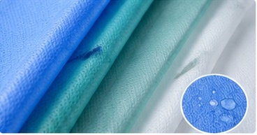 Disposable curtain fabric details